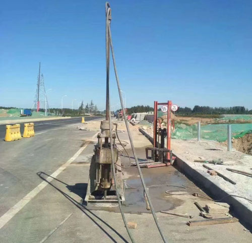 鲤城公路高聚物注浆加固